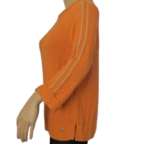 Monari Burnt Orange Long Sleeve Sweater - Picture 4 of 7